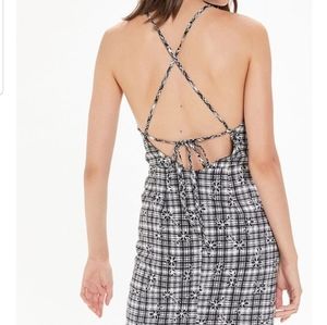 Urban Outfitter Strappy Tie-back Mini Dress Medium
